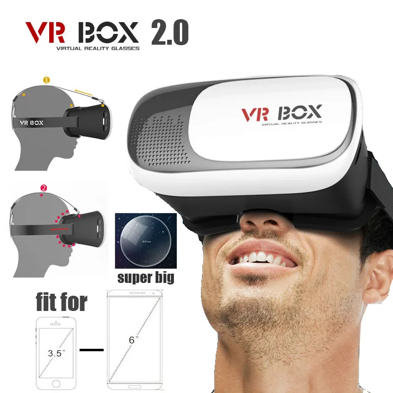 VR BOX 2.0- 3D Naocare + Poklon Daljinski - Slika 4