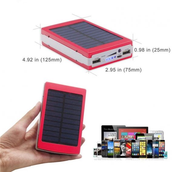 LED solar power bank 60000mAh – Solarni Punjač za sve telefone - Image 6