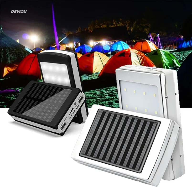 LED solar power bank 60000mAh – Solarni Punjač za sve telefone - Slika 5