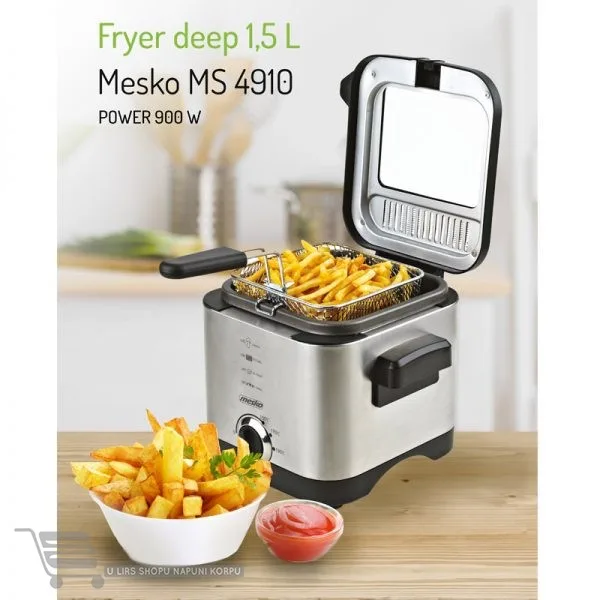 Friteza Mesko MS4910 1.5 Litra - Slika 3