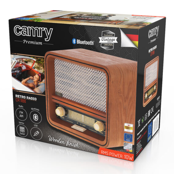 CAMRY CR1188-Retro radio