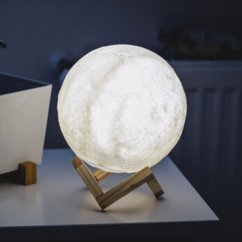 3D Mesec Lampa