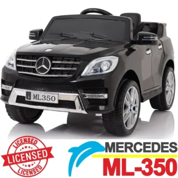 Mercedes ML350 Džip na akumulator Crni