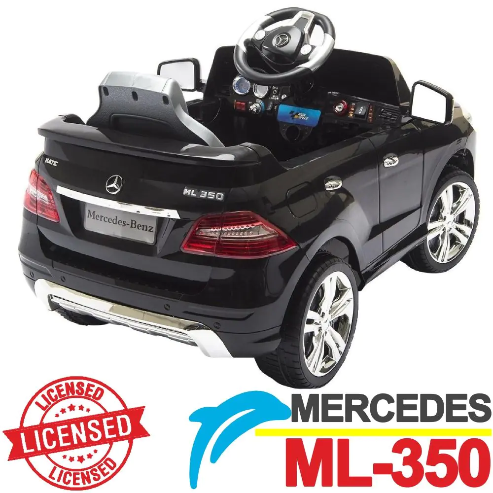 Mercedes ML350 Džip na akumulator Crni - Slika 3