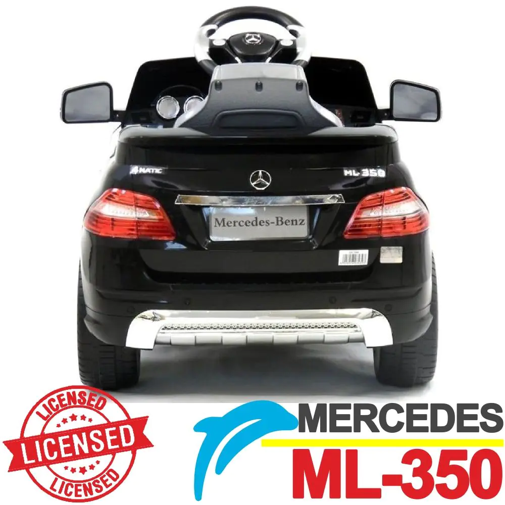 Mercedes ML350 Džip na akumulator Crni - Slika 2