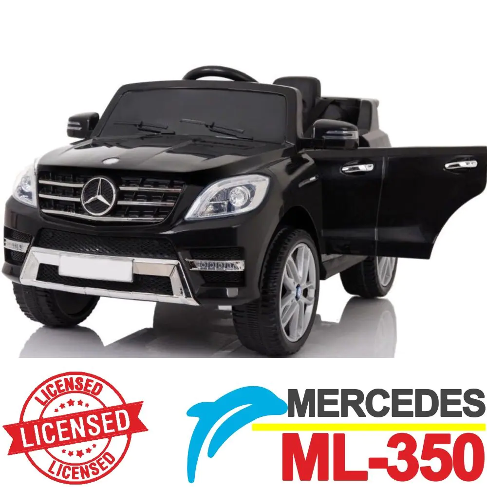 Mercedes ML350 Džip na akumulator Crni - Slika 5