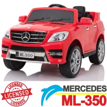 Mercedes ML350 Džip na akumulator Crveni