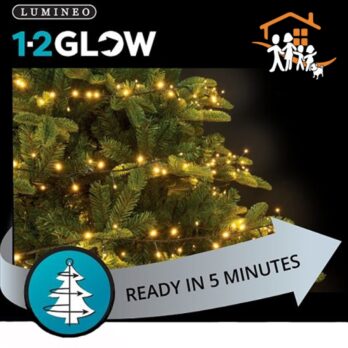 Novogodišnja LED rasveta za jelku 210cm-223L Toplo bela Lumineo 1-2 Glow 495462