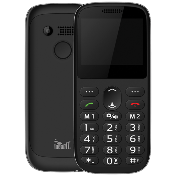 MeanIT Mobilni telefon, 2.31" ekran, SOS taster - SENIOR IV Black - Image 2
