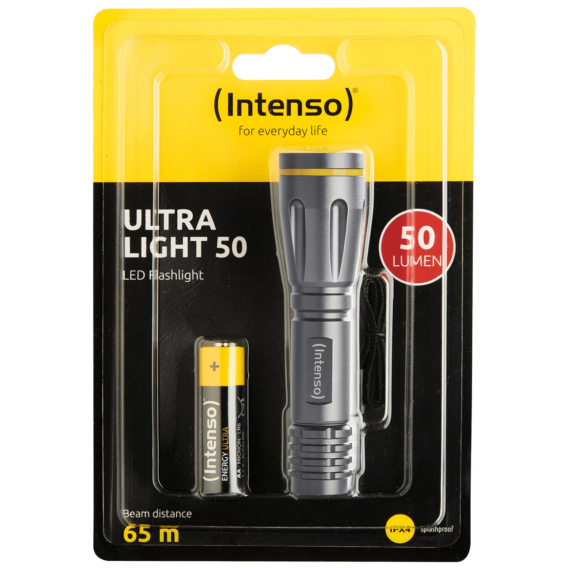 (Intenso) Ručna svetiljka, LED svetlo, 50 lm, IPX4 - Ultra Light 50