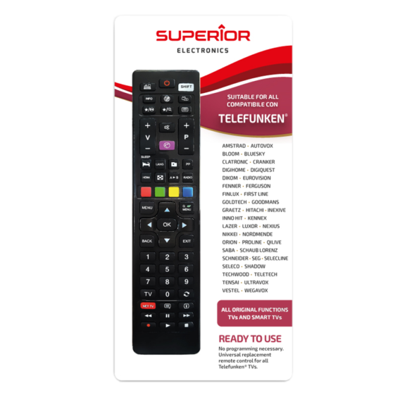 Superior Daljinski upravljač za Telefunken TV prijemnike - RC TELEFUNKEN/WESTEL - Image 2