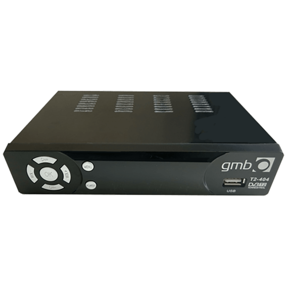 Gembird Prijemnik zemaljski, DVB-1 / T2, Full HD, USB, RF - GMB-T2-404