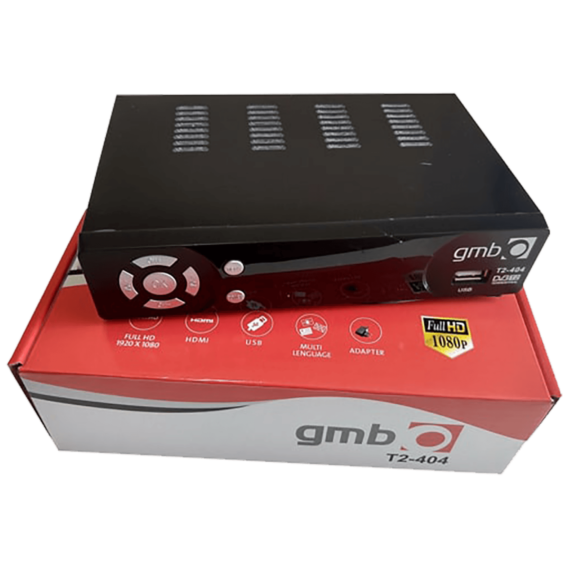 Gembird Prijemnik zemaljski, DVB-1 / T2, Full HD, USB, RF - GMB-T2-404 - Image 2