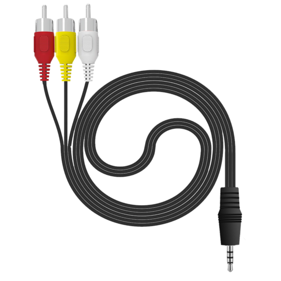 REDLINE Mini AV 3.5 mm na RCA kabel, dužina 1.2 met - C-AV120 - Image 2