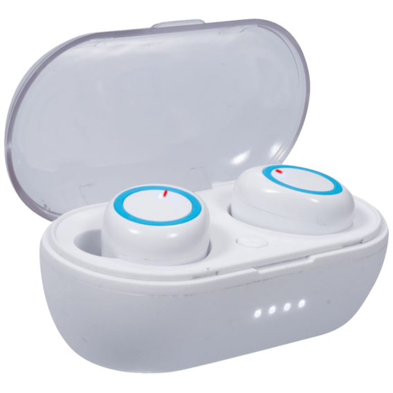 MeanIT Bežične stereo slušalice, Bluetooth v5.0, Bele - TWS B21