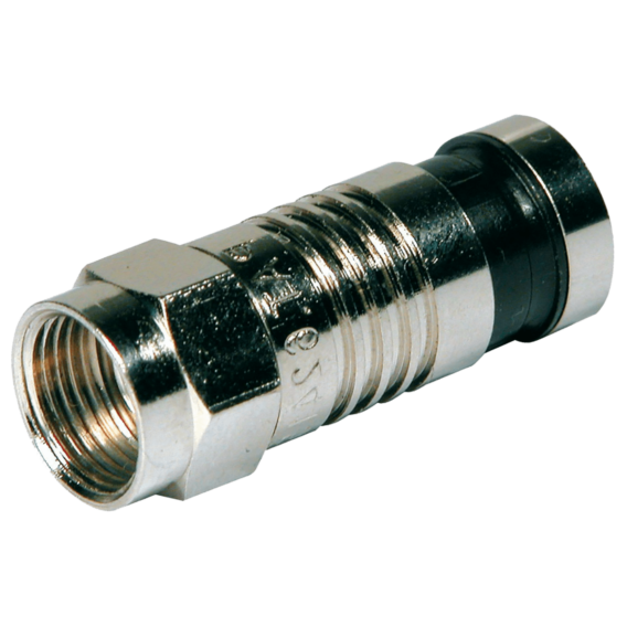 ZED electronic Kompresioni konektor extra kvalitet,  RG6,pak. 100 kom. - CO-XD/100 - Image 2