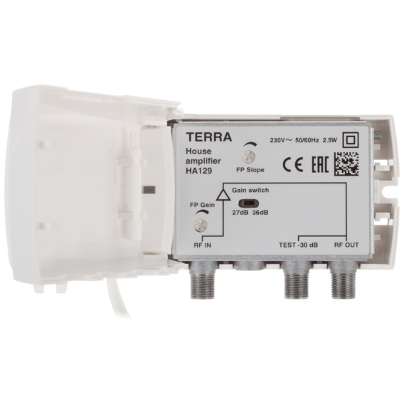 Terra Electronic Pojačavač CATV,  47- 862 MHz, 27/36 dB - HA129