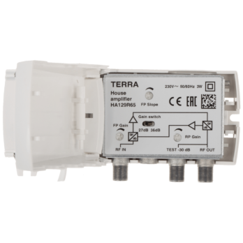 Terra Electronic Pojačavač CATV,  47- 862 MHz, 27/36 dB - HA129R65