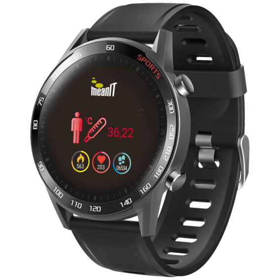 MeanIT Pametan sat, sport, termometar - M20 Termo