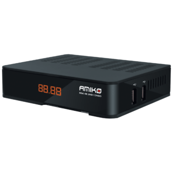 Amiko Prijemnik combo, DVB-S2X+T2/C, 4K UHD, USB PVR, Ethernet - MINI 4K COMBO 4K