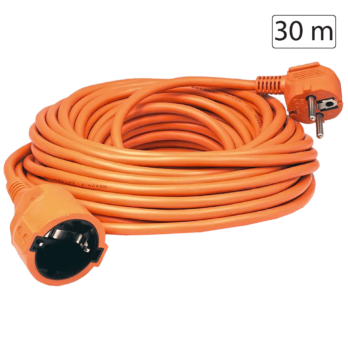 home Produžni strujni kabel 1 utičnica, 30m, H05VV-F 3G 1,5mm² - NV 2-30/OR/1.5
