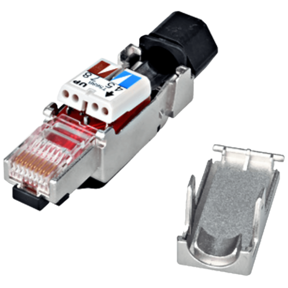 Schrack Modularni RJ45 utikač za instalacione kablove - HSISR6SI3A - Image 2