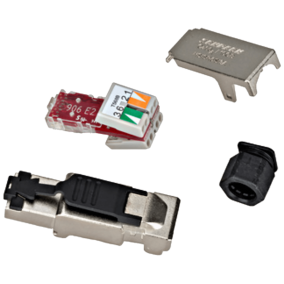 Schrack Modularni RJ45 utikač za instalacione kablove - HSISR6SI3A - Image 3