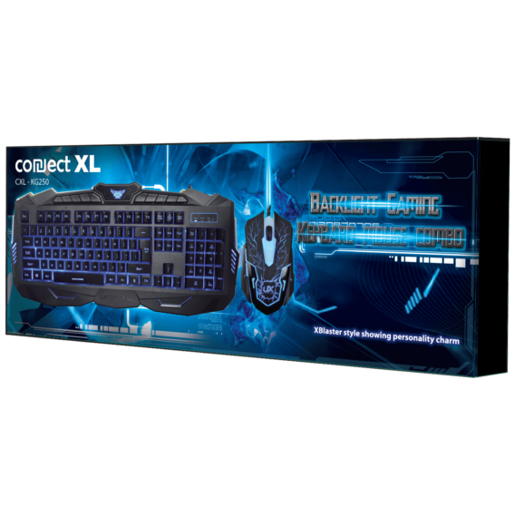 Connect XL Tastatura + miš, gaming set - CXL-KG250 Kit Gaming - Image 2