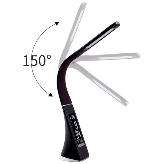 MeanIT Lampa, LED, stona sa satom, alarmom i termometrom - L5 - Image 2