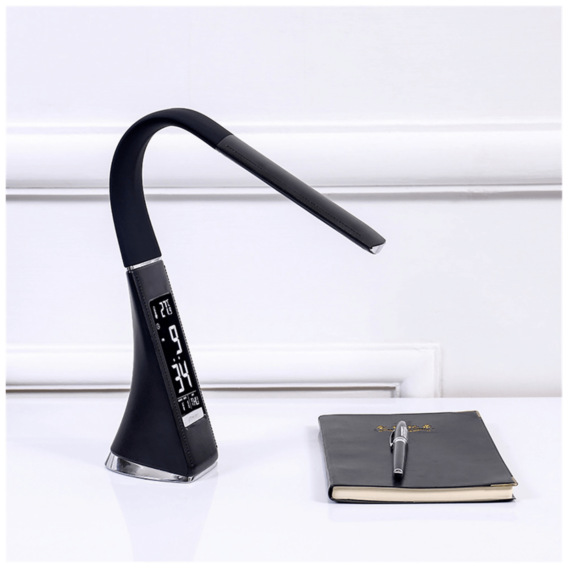 MeanIT Lampa, LED, stona sa satom, alarmom i termometrom - L5 - Image 4