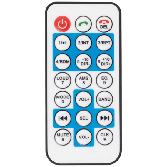 SAL Auto radio, 4 x 45W, BT, FM, USB/SD/AUX, daljinski upravljač - VBT 1100/RD - Image 2
