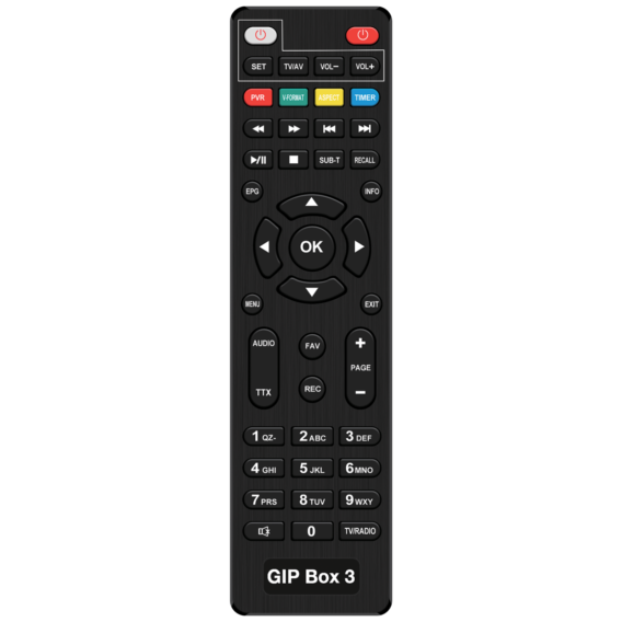Golden Interstar Prijemnik zemaljski, DVB-T2, H.265, HDMI, SCART - GIP Box 3 - Image 2