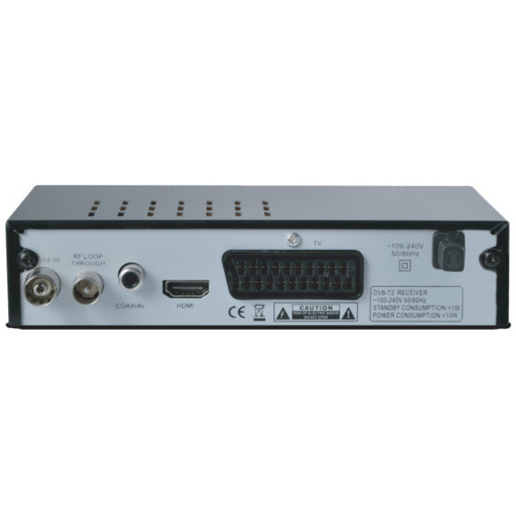Golden Interstar Prijemnik zemaljski, DVB-T2, H.265, HDMI, SCART - GIP Box 3 - Image 3