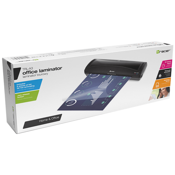 Tracer Laminator / Plastifikator A3, Home&Office - LAMINATOR TRL-A3 - Image 2