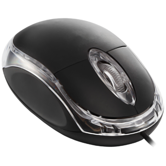 Connect XL Miš optički, 800dpi, USB, crna boja - CXL-M100BK - Image 3