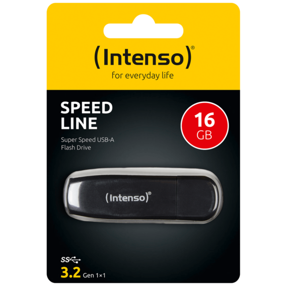 (Intenso) USB Flash drive 16GB Hi-Speed USB 3.2, SPEED Line - USB3.2-16GB/Speed Line
