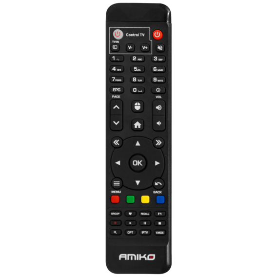 Amiko Prijenik IPTV, Android OS, 2/16GB, 4K, 2.4/5 GHz WiFi - A9Z Blue - Image 3
