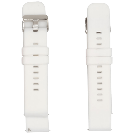 MeanIT Zamenski kaiš za smartwatch, 22 mm, beli - MSWREM2