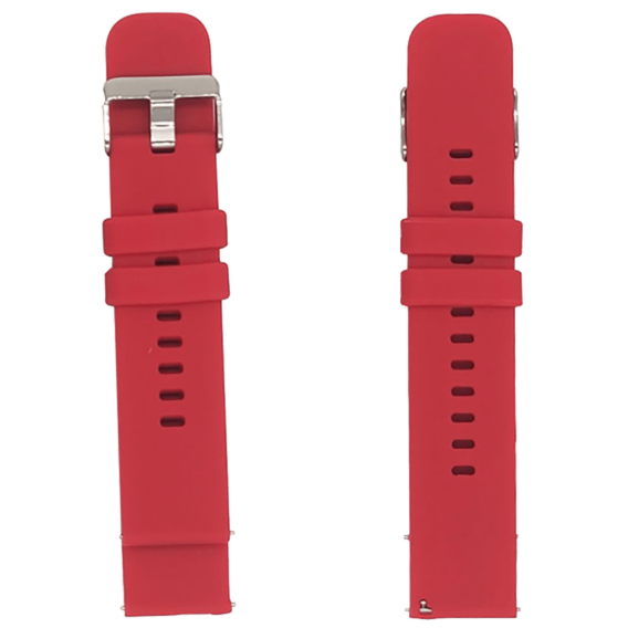 MeanIT Zamenski kaiš za smartwatch, 22 mm, crveni - MSWREM3