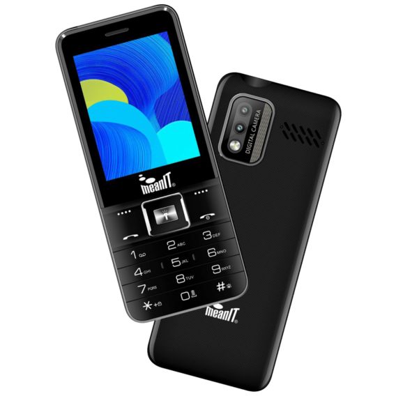 MeanIT Mobilni telefon, 2.8"" ekran, Dual SIM, BT, FM radio, crna - F2 Max Black - Image 2