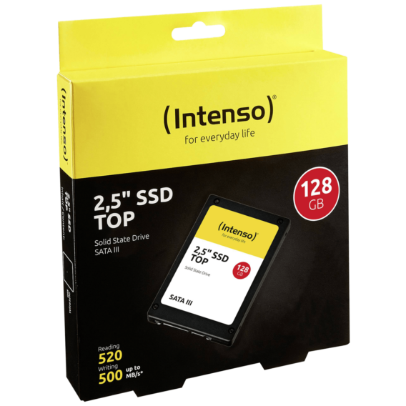 (Intenso) SSD Disk 2.5", 128GB kapacitet, SATA III TOP - SSD-SATA3-128GB/Top