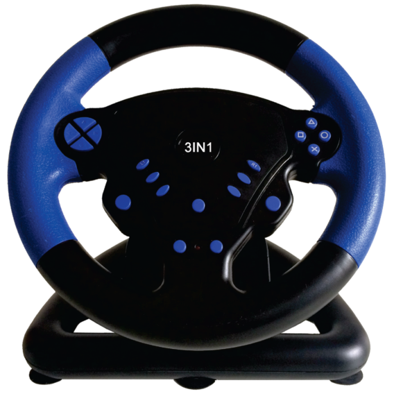 Connect XL Gaming volan 3u1, PS2/PS3/PC, vibracija, pedale - CXL-WH300 - Image 4
