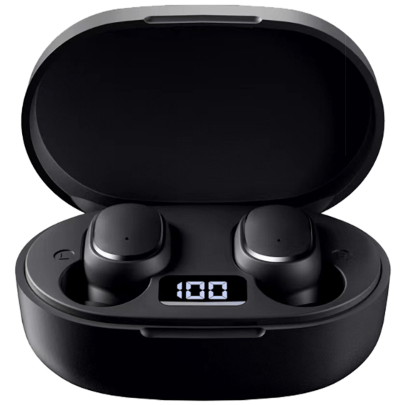 MeanIT Bežične stereo slušalice, Bluetooth v5.1, crne - TWS B60 Black