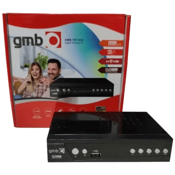 Gembird Prijemnik zemaljski, DVB-T2, Full HD, USB, RF - GMB-TDT-033 - Image 2