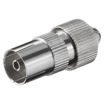 ZED electronic RF utičnica metalna, 1 komad - RFZA/1