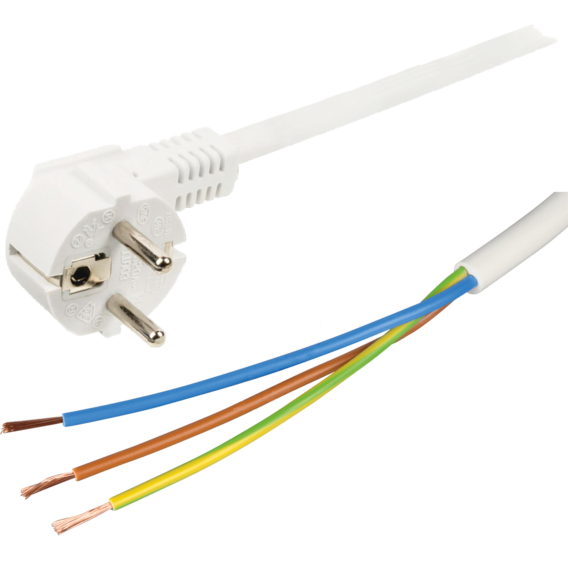 home Produžni kabel, 6 utičnica, 1.0mm2, 1,5 met, beli - NV 06/WH - Image 2