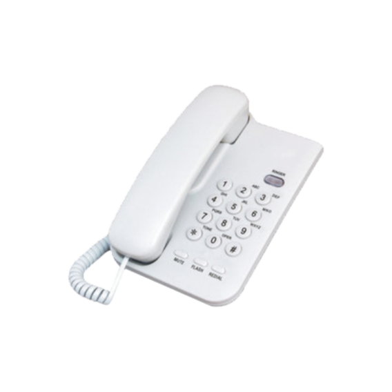 MeanIT Telefon analogni, stoni, beli - ST100 White