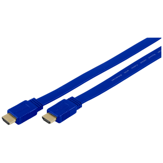 ZED electronic HDMI kabl, pljosnati, 3.0 met, ver. 2.0, 3D, Ethernet - HDMI-FLT/3 - Image 2