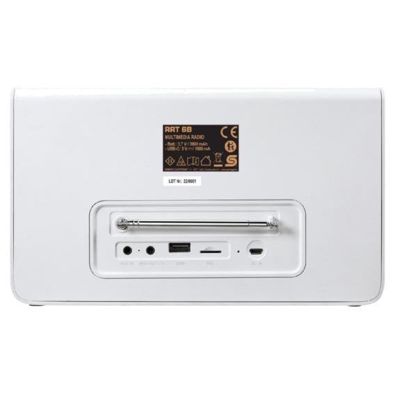 SAL Retro radio, AM-FM-BT-USB-mSD - RRT 6B - Image 4