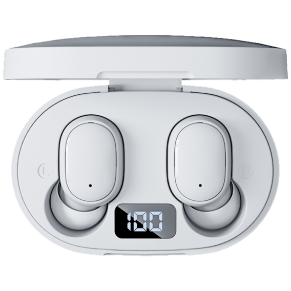 MeanIT Bežične stereo slušalice, Bluetooth v5.1, bele - TWS B60 White - Image 3